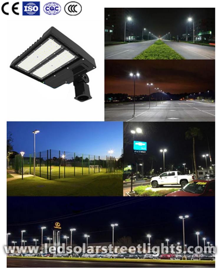 applied of led roadway luminaire