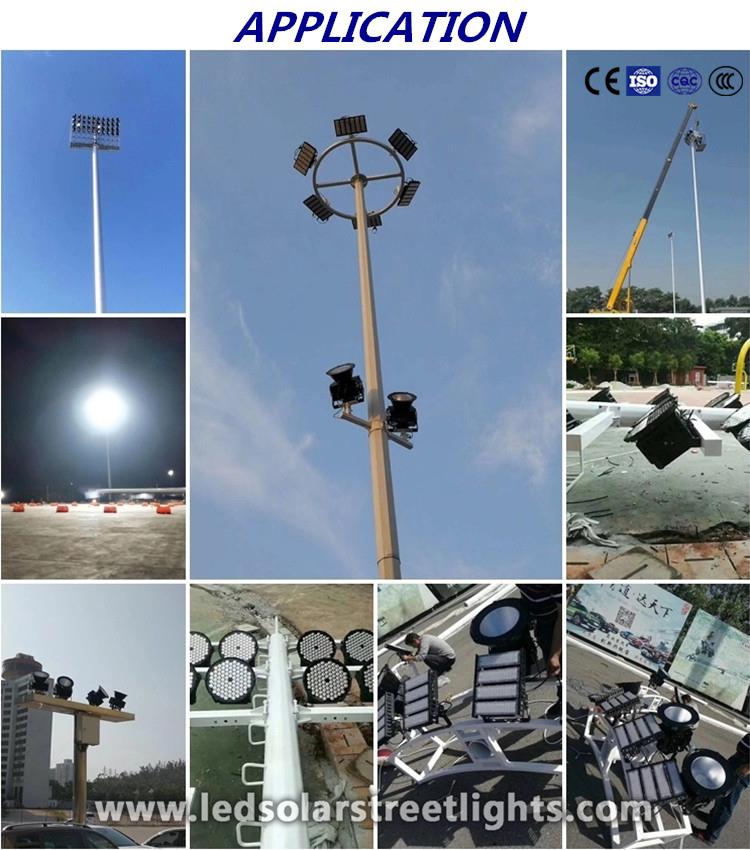 Application of Flood Light Pole